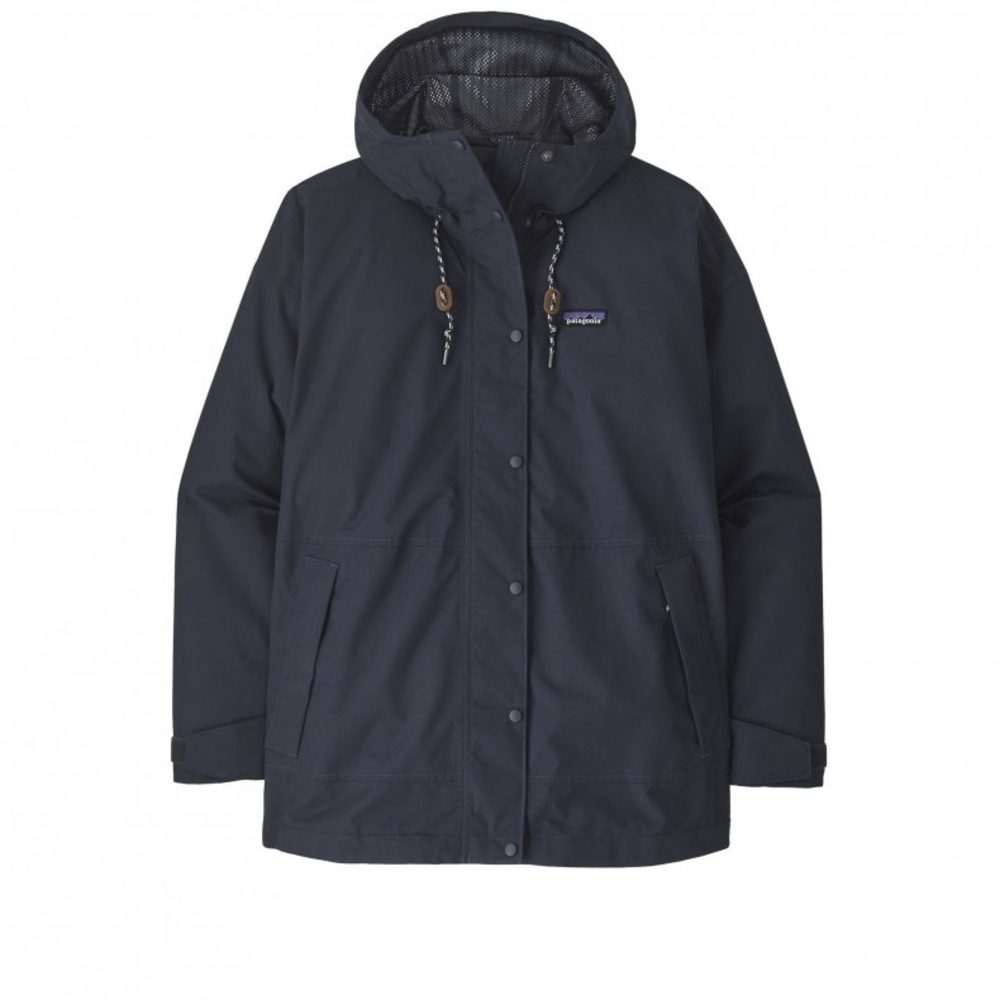 Patagonia Women's Outdoor Everyday Rain Jacket Large Pitch Blue H2No 20405